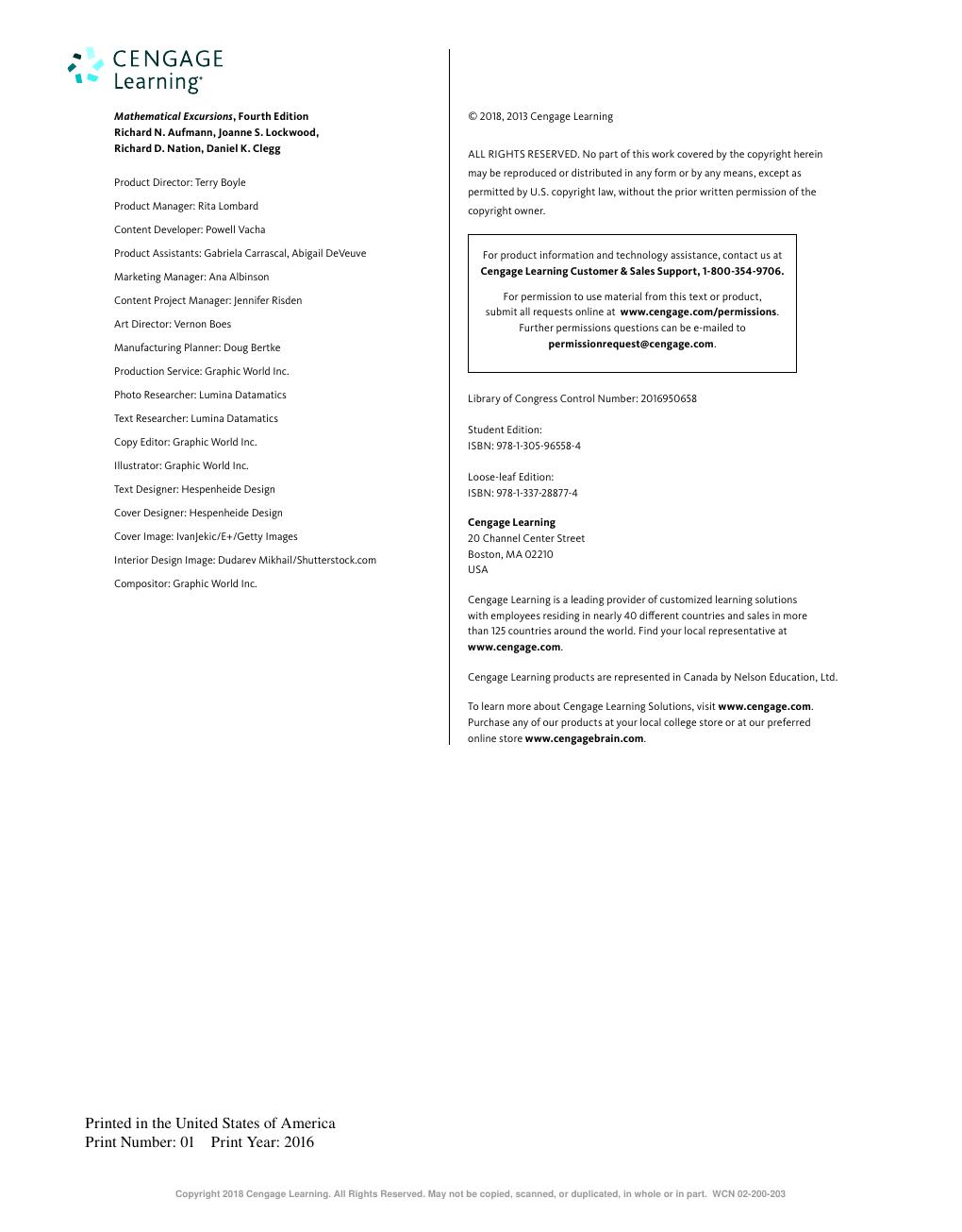 Preview page 6 of Mathematical Excursions 4th Edition By Richard N. Aufmann