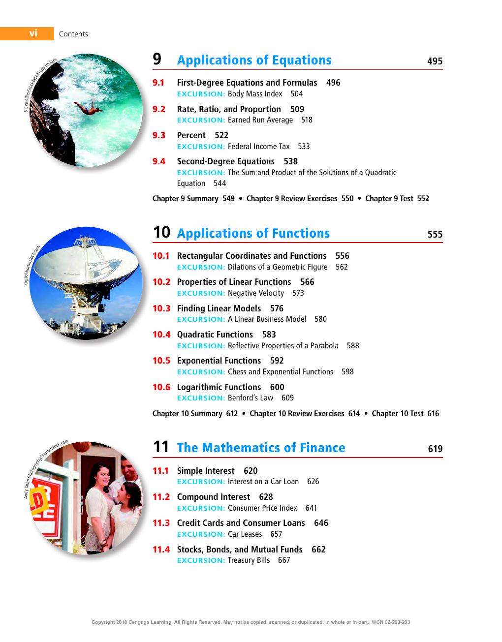 Preview page 10 of Mathematical Excursions 4th Edition By Richard N. Aufmann