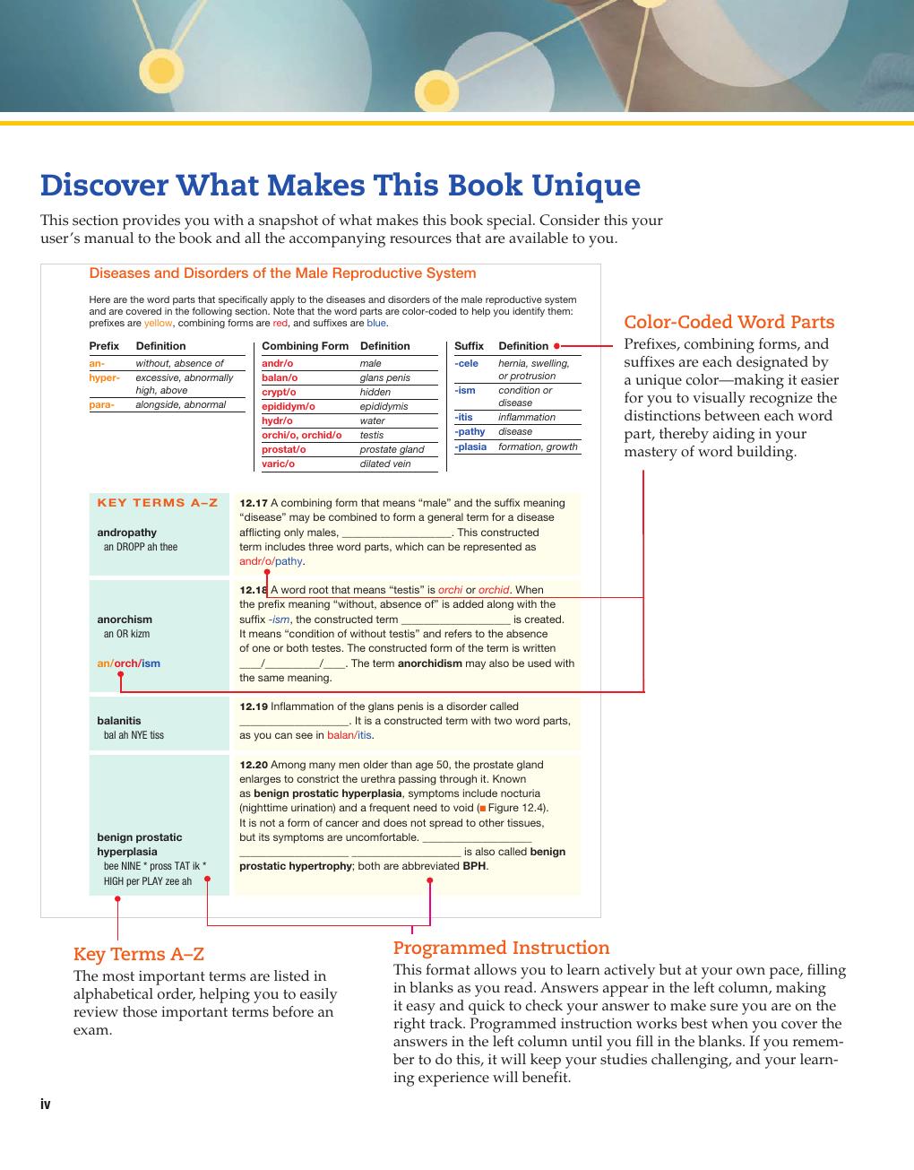 Preview page 6 of Medical terminology complete 4th Edition By Bruce Wingerd