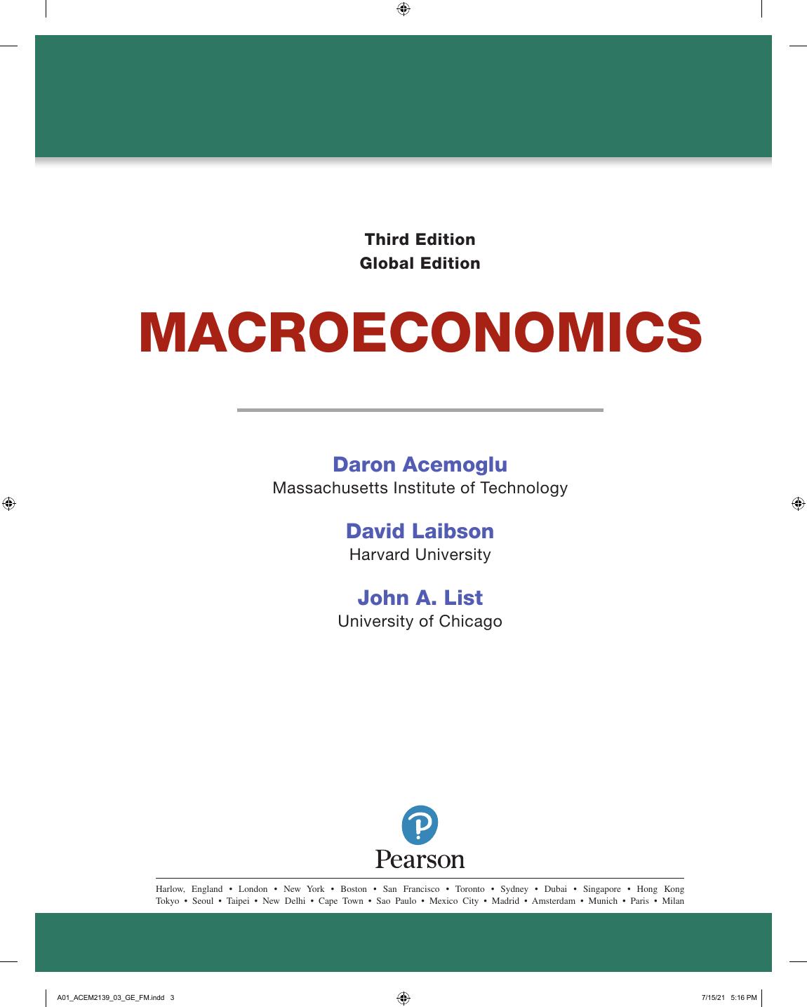 Preview page 4 of Macroeconomics 3rd Global Edition By Daron Acemoglu, David Laibson, John List