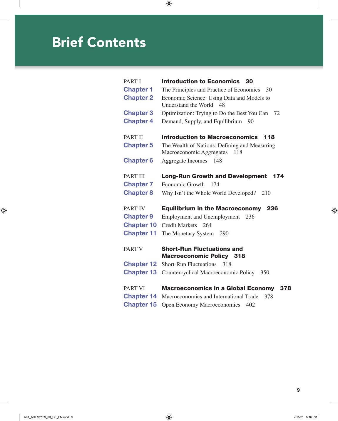 Preview page 10 of Macroeconomics 3rd Global Edition By Daron Acemoglu, David Laibson, John List