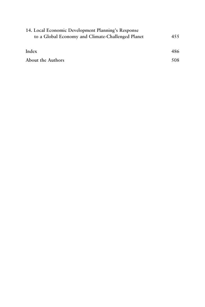 Preview page 7 of Planning Local Economic Development Theory and Practice 6th Edition By Nancey Leigh, Edward Blakely