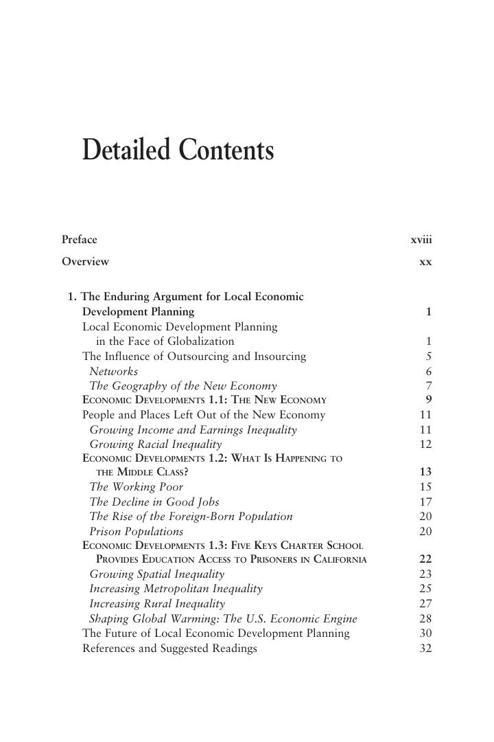 Preview page 8 of Planning Local Economic Development Theory and Practice 6th Edition By Nancey Leigh, Edward Blakely