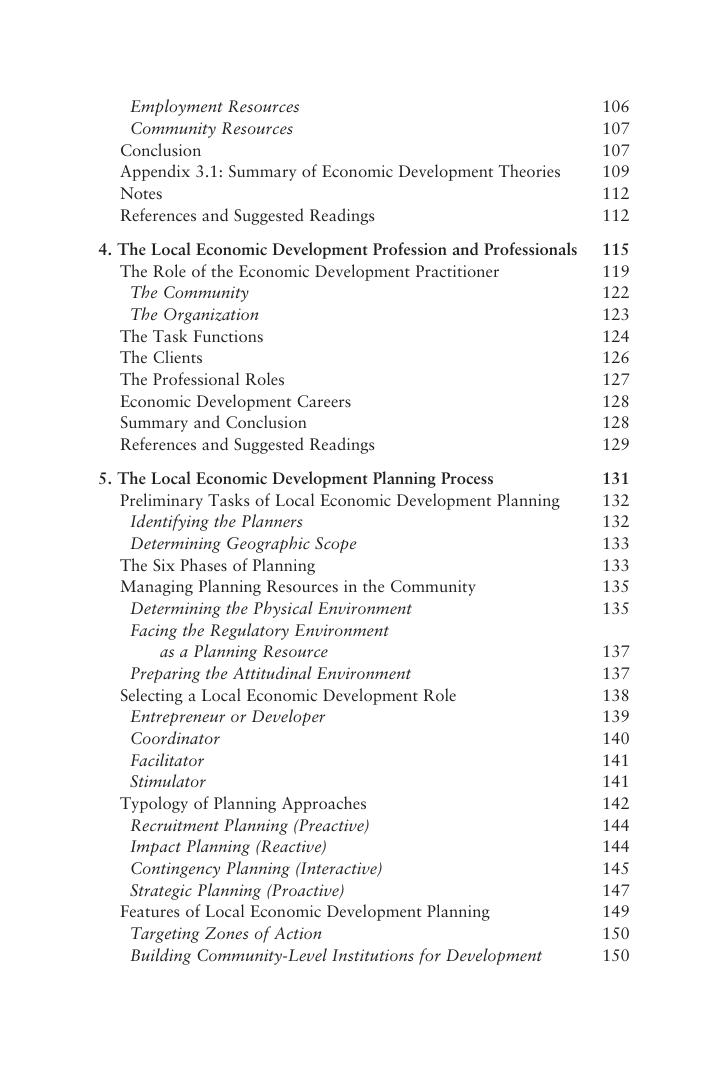 Preview page 10 of Planning Local Economic Development Theory and Practice 6th Edition By Nancey Leigh, Edward Blakely