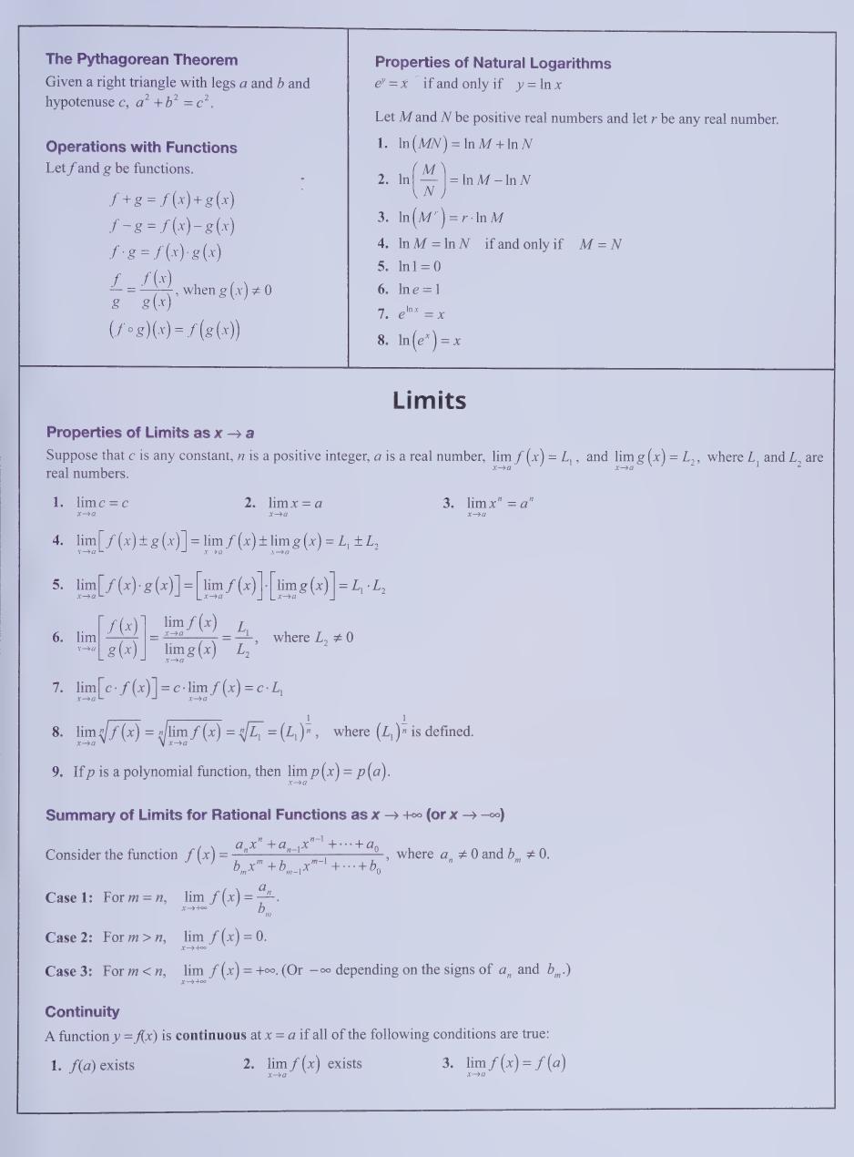 Preview page 3 of Essential Calculus with Applications 3rd Edition By Franklin Wright, Spencer Hurd, Bill New