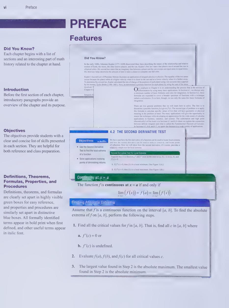 Preview page 9 of Essential Calculus with Applications 3rd Edition By Franklin Wright, Spencer Hurd, Bill New