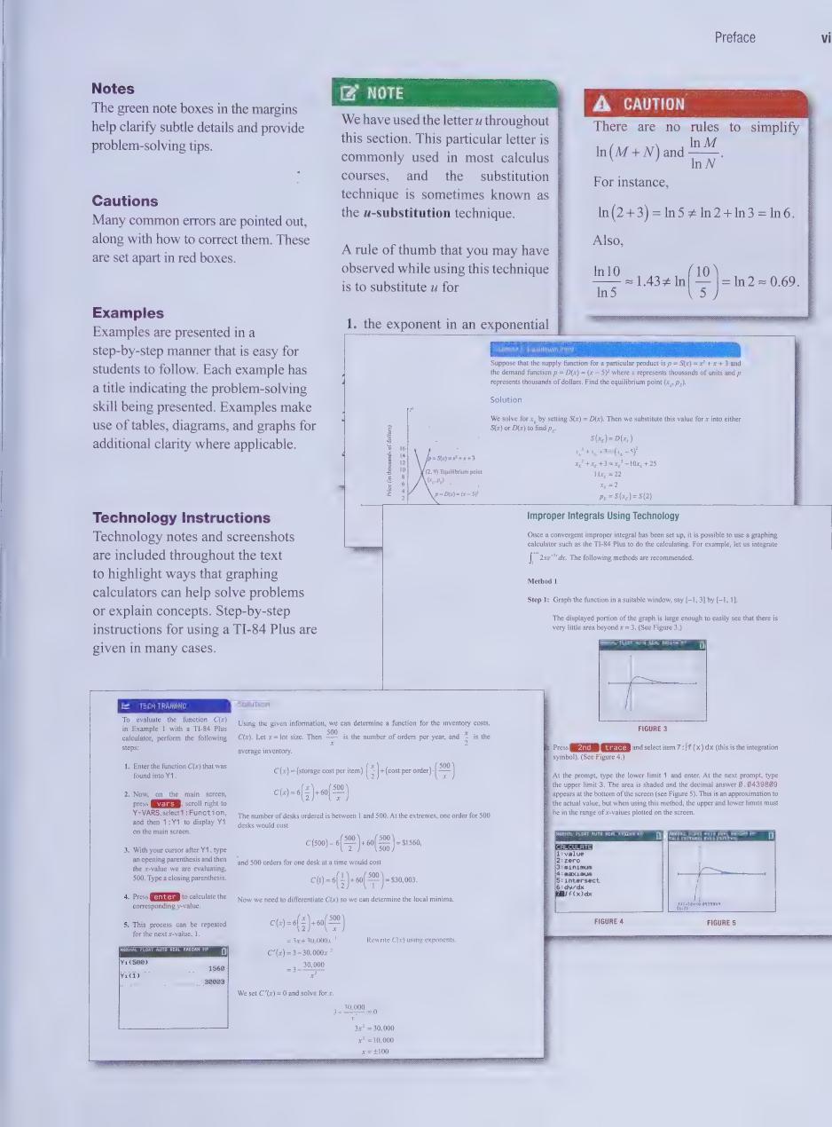 Preview page 10 of Essential Calculus with Applications 3rd Edition By Franklin Wright, Spencer Hurd, Bill New