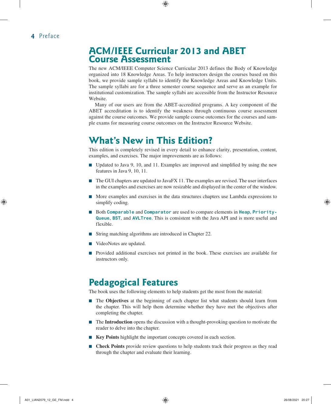 Preview page 5 of Introduction to Java Programming and Data Structures, Comprehensive Version 12th Global Edition By Y. Daniel Liang