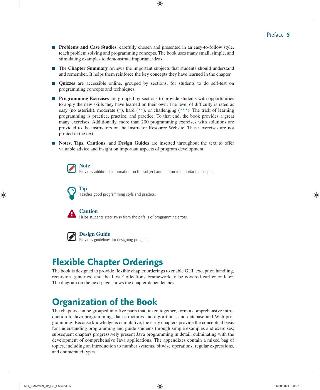 Preview page 6 of Introduction to Java Programming and Data Structures, Comprehensive Version 12th Global Edition By Y. Daniel Liang