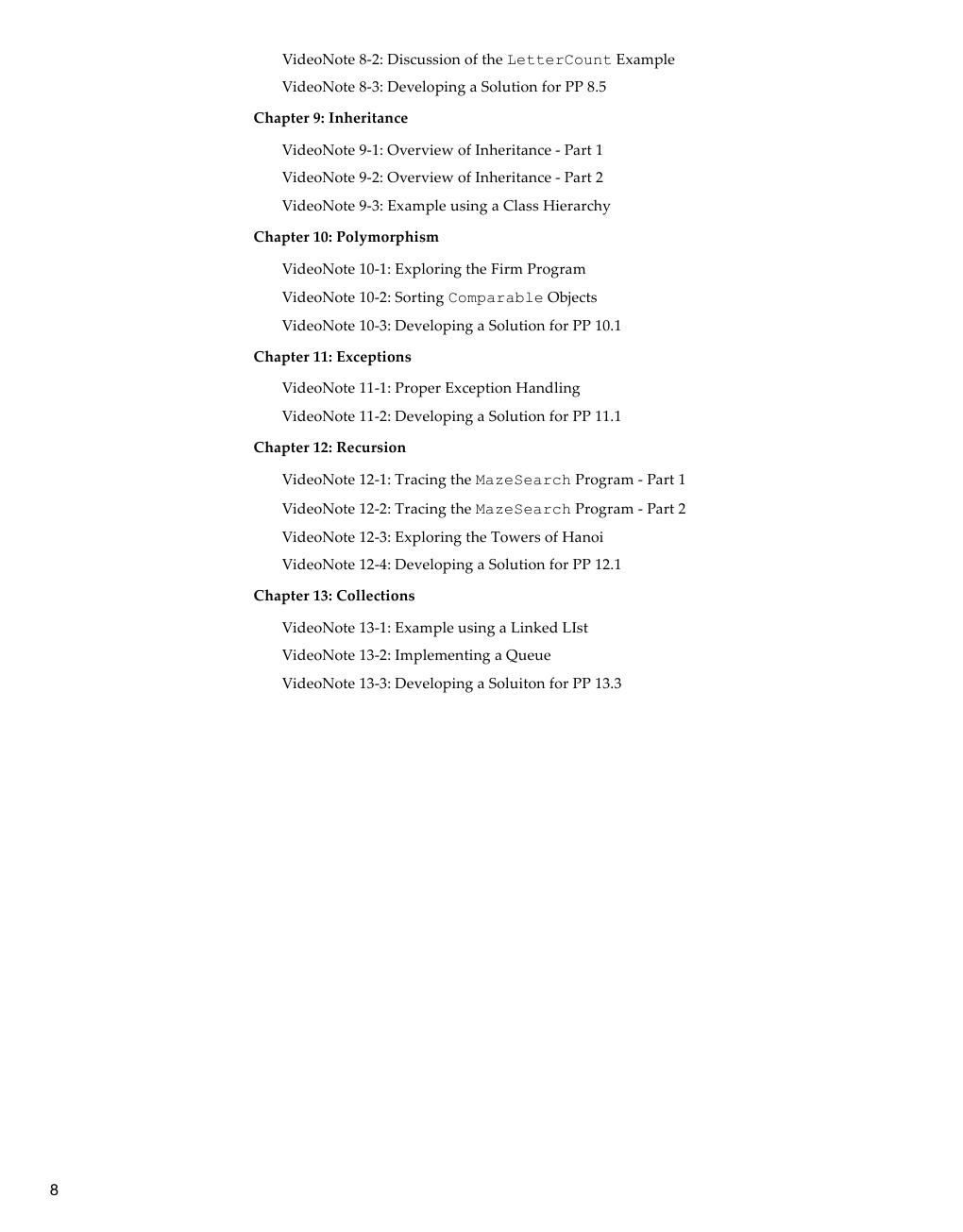 Preview page 9 of Java Software Solutions Foundations of Program Design 10th Edition By John Lewis, William Loftus
