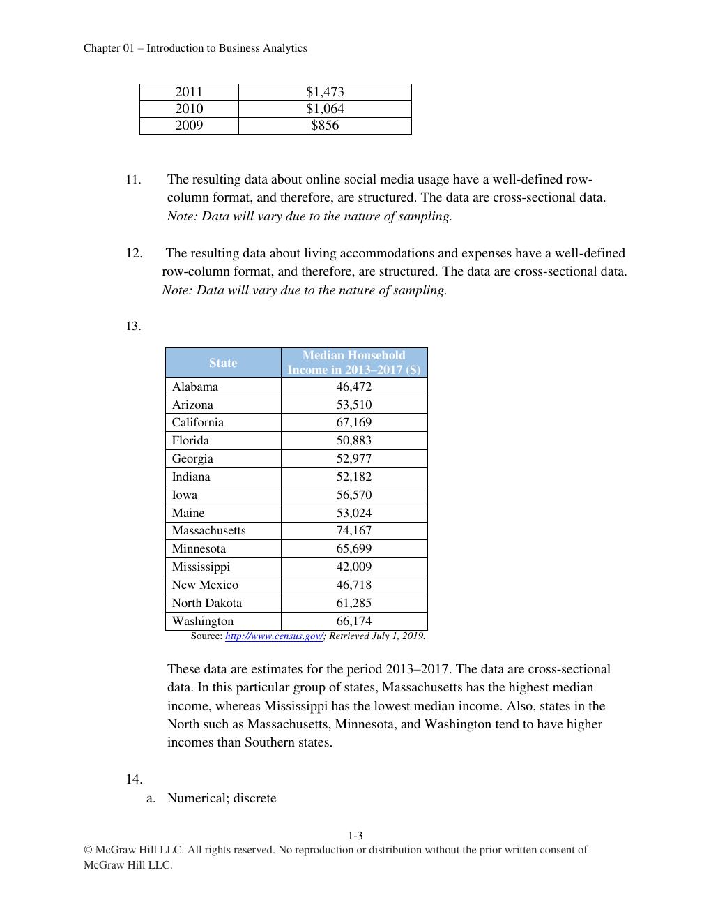 Preview page 3 of Solution Manual for Business Analytics 2nd Edition by James R. Evans