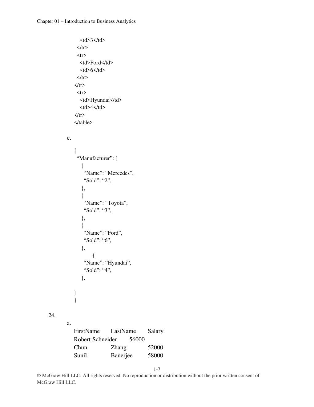 Preview page 7 of Solution Manual for Business Analytics 2nd Edition by James R. Evans