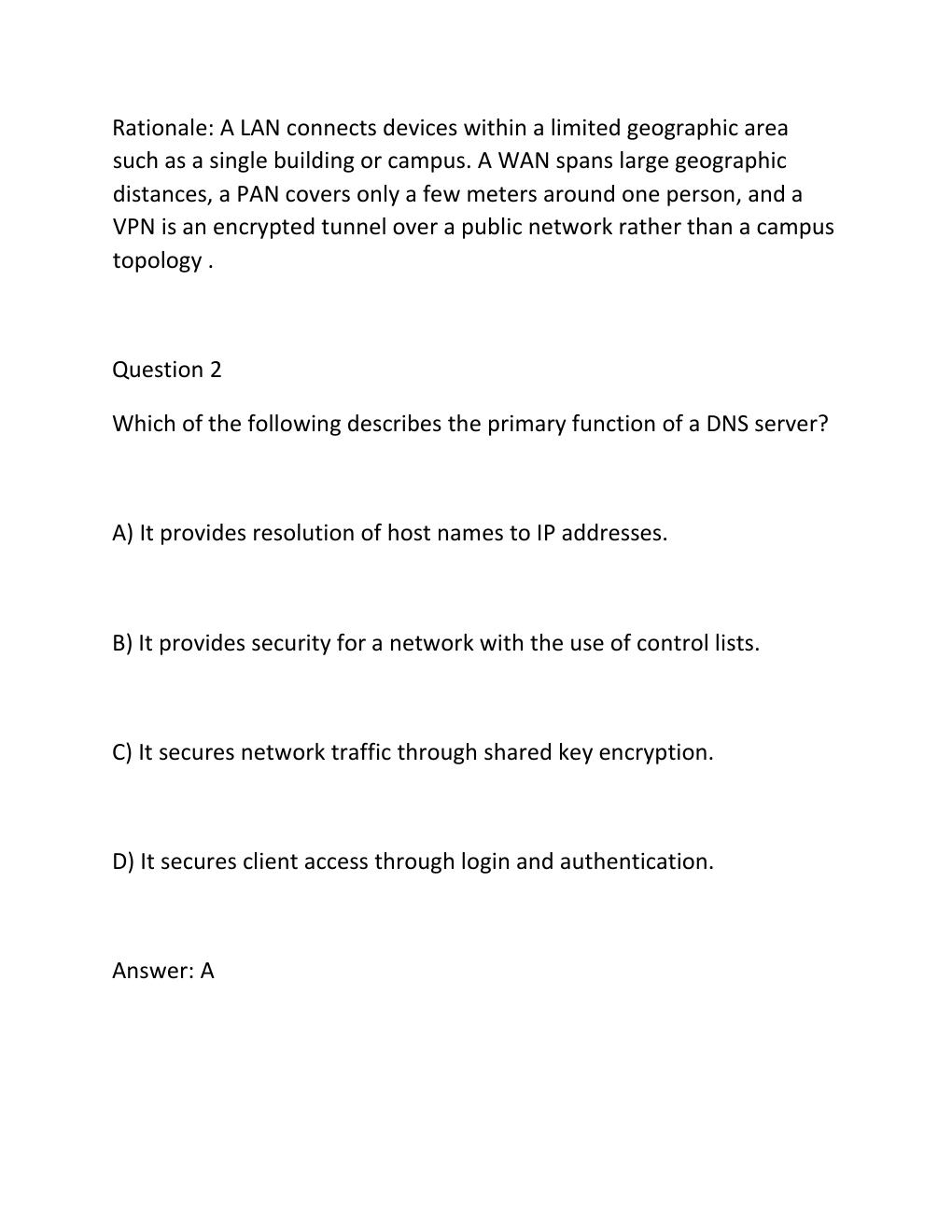 Preview page 2 of TEXES Technology Applications EC-12 (242) Exam Complete Practice Test Bank 300 Questions, ..