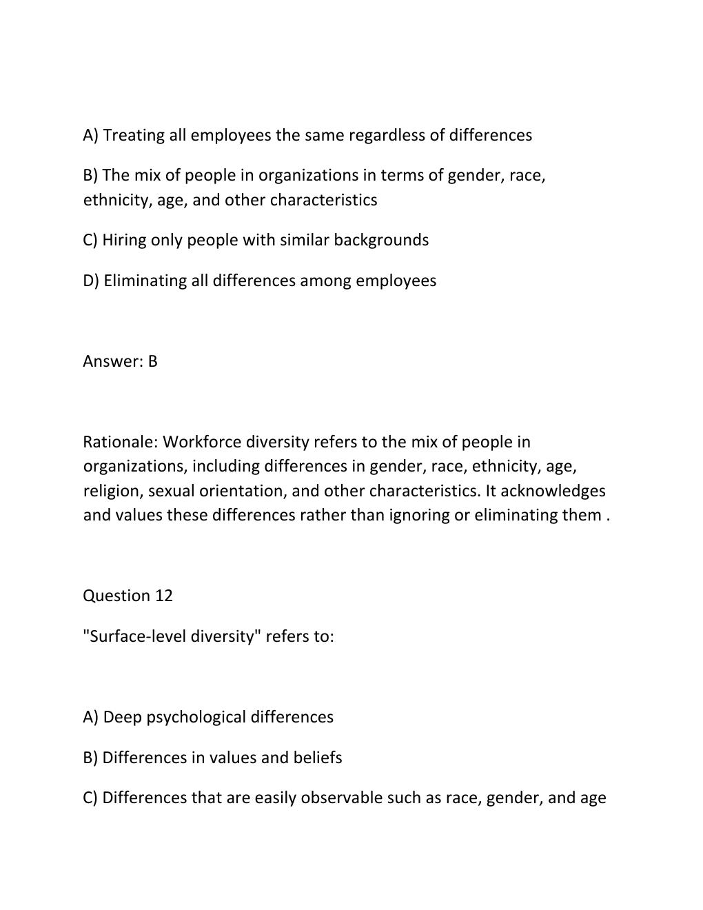 Preview page 9 of WGU C715 ORGANIZATIONAL BEHAVIOR Complete OA Final Exam Test Bank