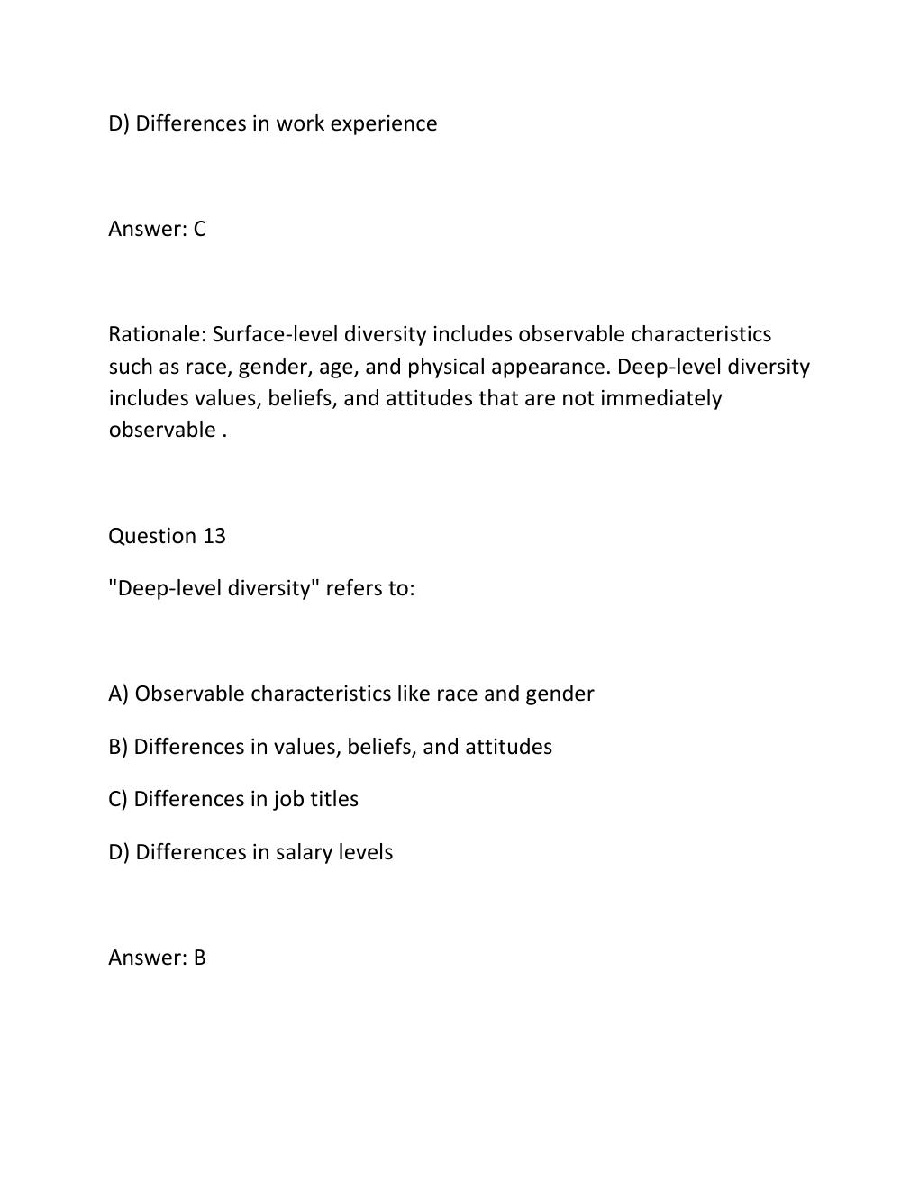 Preview page 10 of WGU C715 ORGANIZATIONAL BEHAVIOR Complete OA Final Exam Test Bank