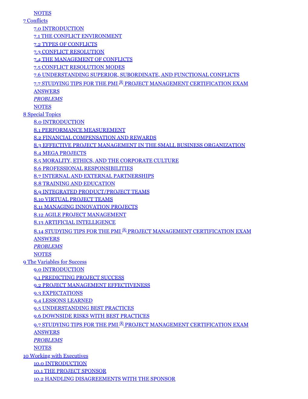 Preview page 5 of Project Management A Systems Approach To Planning Scheduling And Controlling 13th Edition By Harold Kerzner eBook PDF