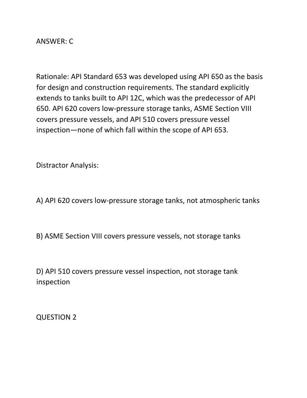 Preview page 3 of API 653 CERTIFICATION CLOSED-BOOK EXAM — COMPREHENSIVE STUDY GUIDE Exam Overview  ..