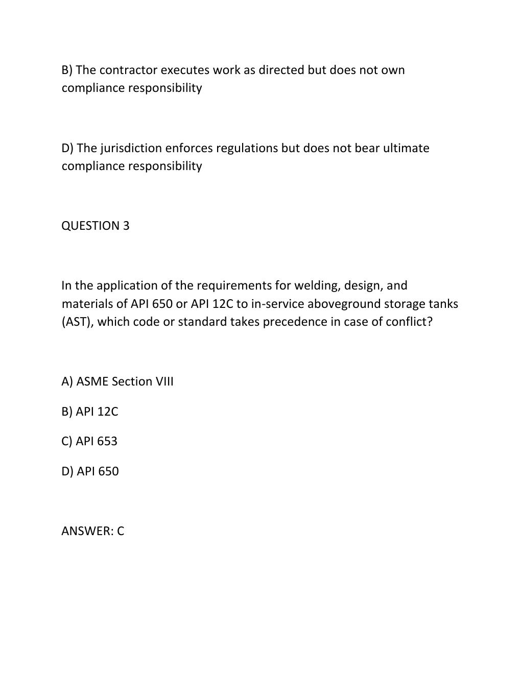 Preview page 5 of API 653 CERTIFICATION CLOSED-BOOK EXAM — COMPREHENSIVE STUDY GUIDE Exam Overview  ..