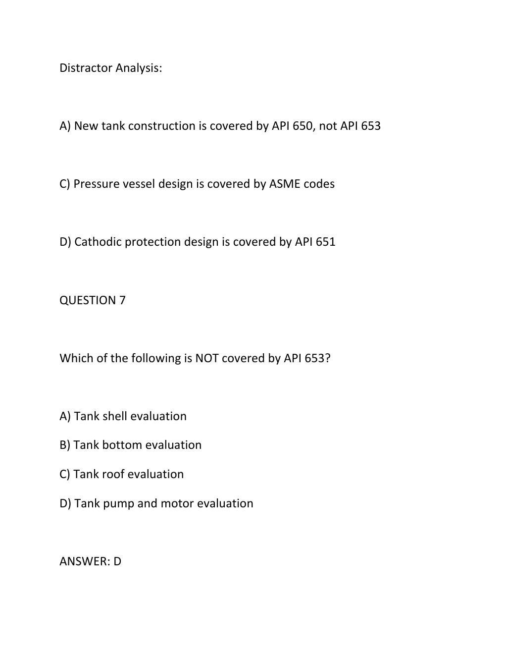 Preview page 10 of API 653 CERTIFICATION CLOSED-BOOK EXAM — COMPREHENSIVE STUDY GUIDE Exam Overview  ..