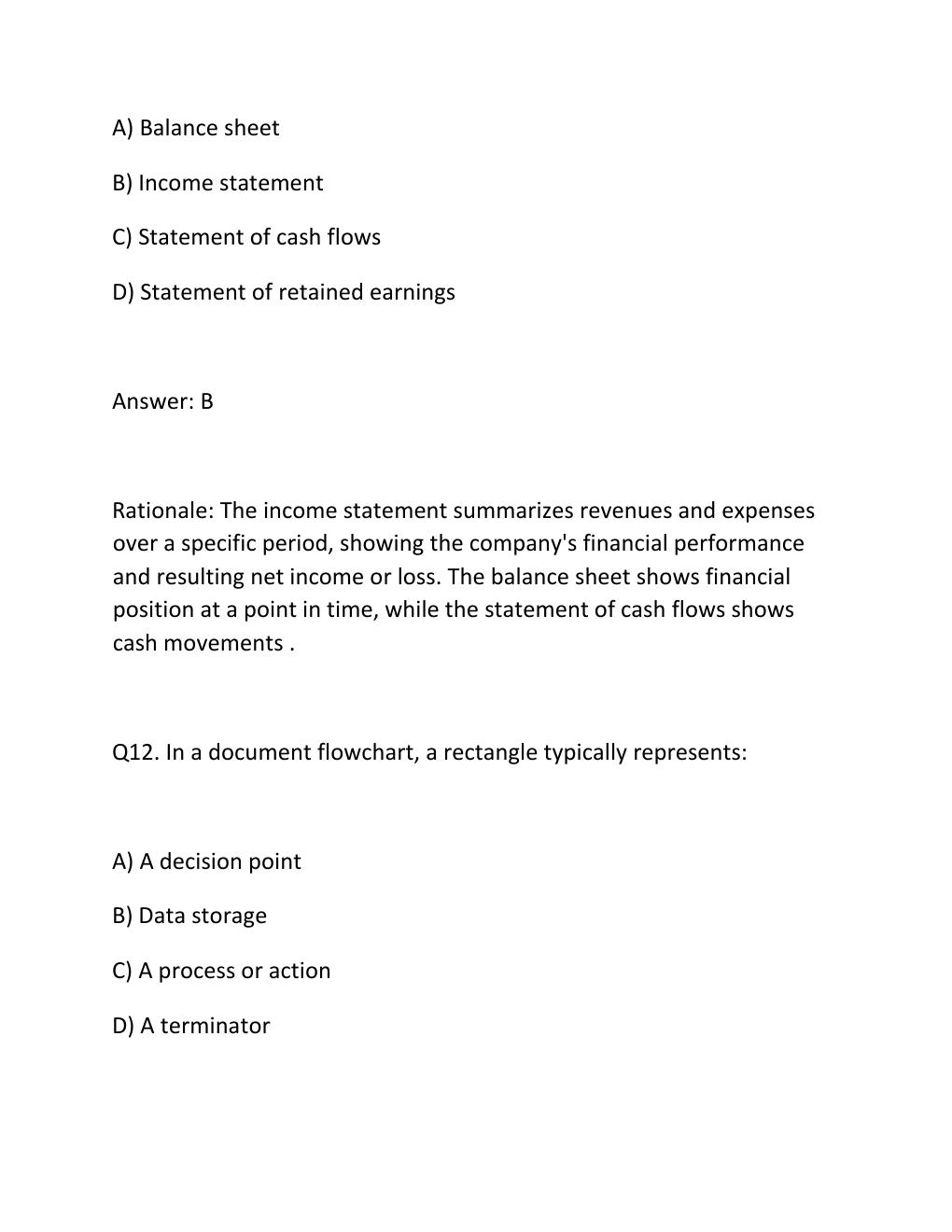 Preview page 9 of WGU D561 Information Systems for Accounting and Control Objective Assessment