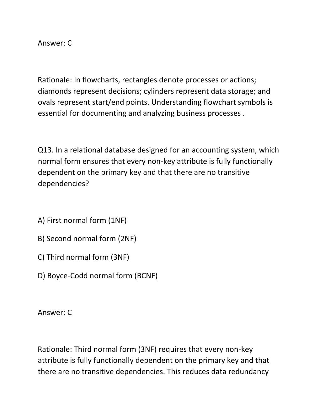 Preview page 10 of WGU D561 Information Systems for Accounting and Control Objective Assessment