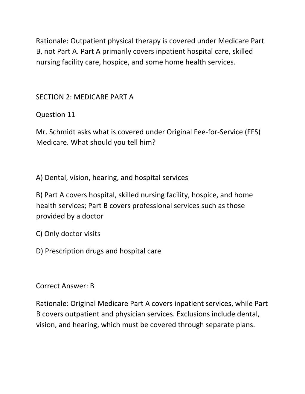 Preview page 9 of AHIP FINAL EXAM 2027 — COMPLETE PRACTICE TEST BANK Medicare Training & Certification —..