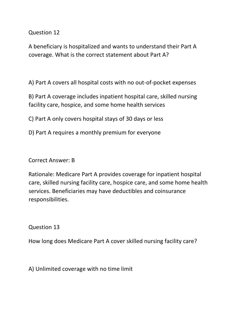 Preview page 10 of AHIP FINAL EXAM 2027 — COMPLETE PRACTICE TEST BANK Medicare Training & Certification —..