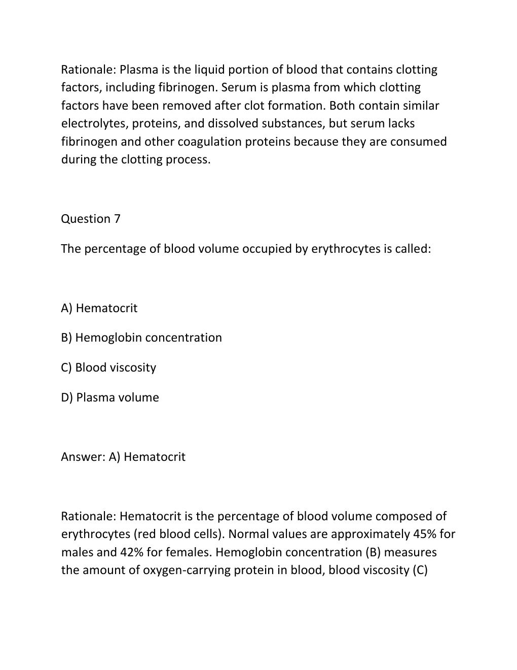 Preview page 6 of BIOL 252 Human Anatomy & Physiology II w-Lab – Module 2 Exam Review 300+
