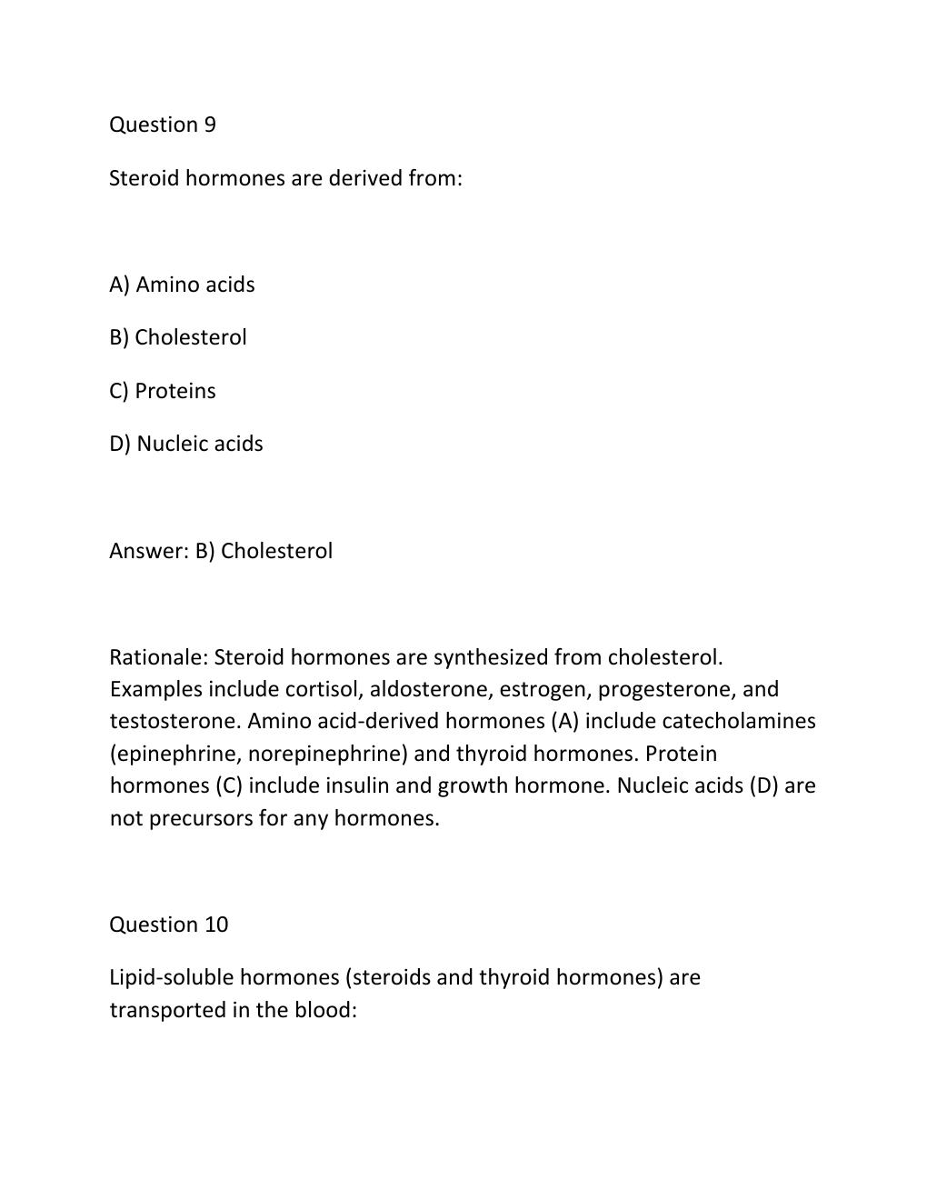Preview page 8 of BIOL 252 Human Anatomy & Physiology II w-Lab – Module 2 Exam Review 300+