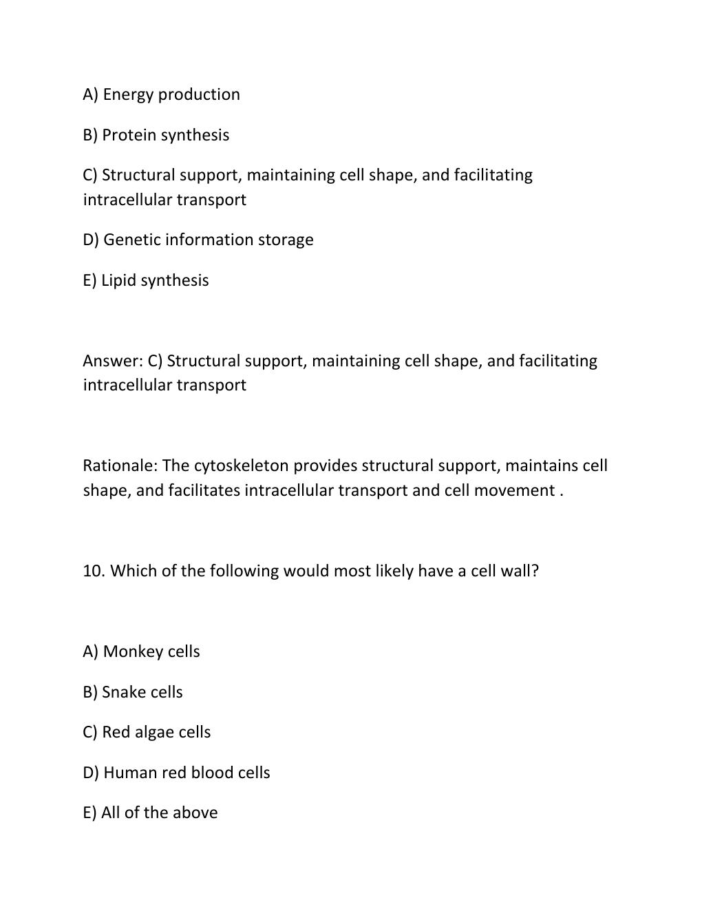 Preview page 7 of BIOCHEMISTRY LAB 1-9 REPORTS – PORTAGE LEARNING Complete Practice Test Bank