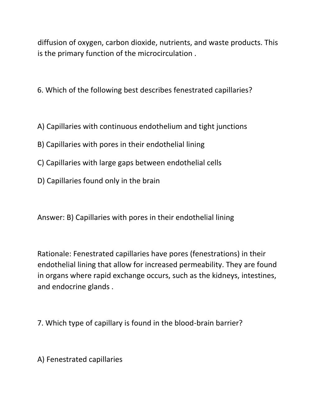 Preview page 5 of BIOL 252 HUMAN ANATOMY & PHYSIOLOGY II w-LAB  MODULE 3 EXAM REVIEW Portage Learning..