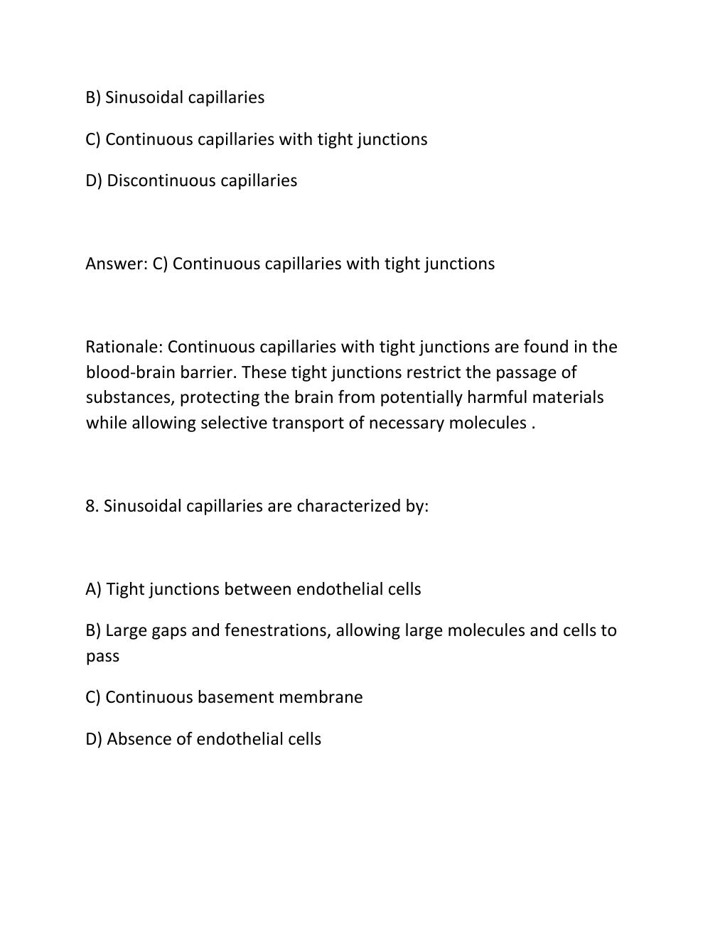 Preview page 6 of BIOL 252 HUMAN ANATOMY & PHYSIOLOGY II w-LAB  MODULE 3 EXAM REVIEW Portage Learning..