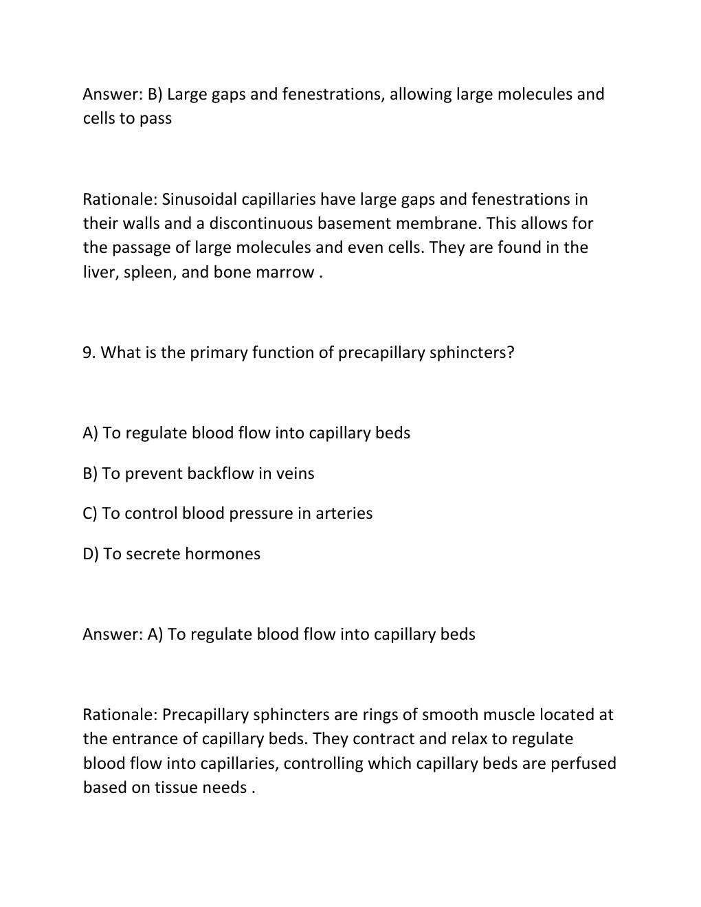 Preview page 7 of BIOL 252 HUMAN ANATOMY & PHYSIOLOGY II w-LAB  MODULE 3 EXAM REVIEW Portage Learning..