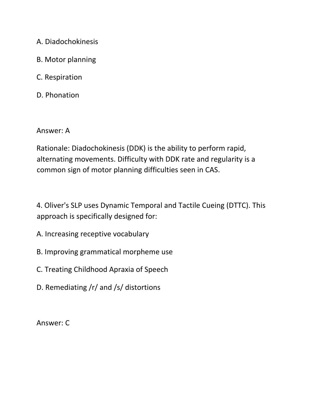 Preview page 4 of COMD 674 SIMUCASE – OLIVER (SLP) INTERVENTION TRANSCRIPT & ASSESSMENT RESULTS Complete