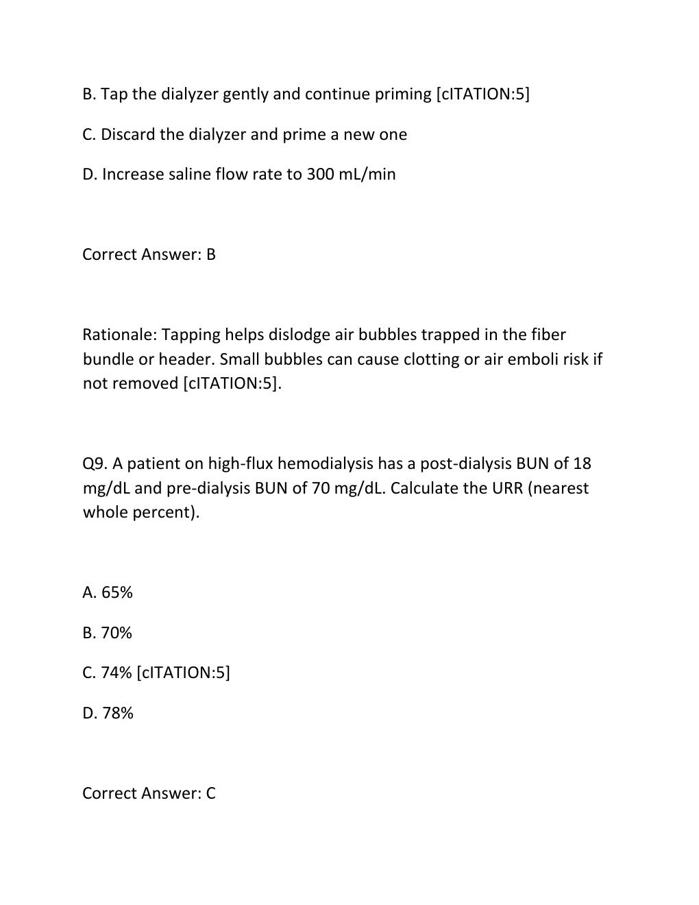 Preview page 7 of CDN Exam 2026 — Complete Test Bank with 200 Practice Questions & Rationales Exam Overview, E