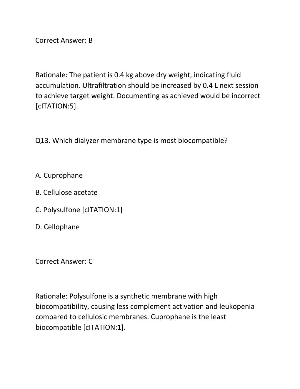 Preview page 10 of CDN Exam 2026 — Complete Test Bank with 200 Practice Questions & Rationales Exam Overview, E