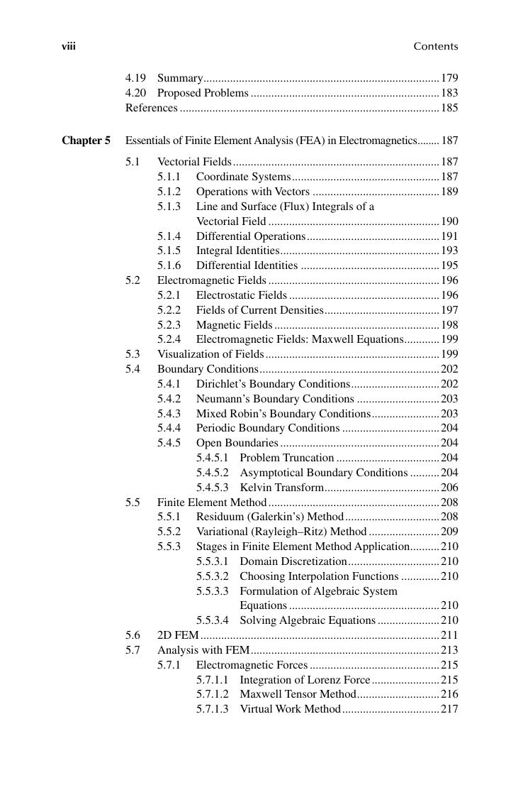 Preview page 9 of Electric Machines Transients, Control Principles, Finite Element Analysis, and Optimal Design with MATLAB® 2nd Edition B