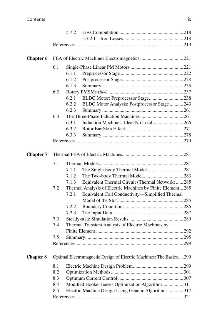 Preview page 10 of Electric Machines Transients, Control Principles, Finite Element Analysis, and Optimal Design with MATLAB® 2nd Edition B