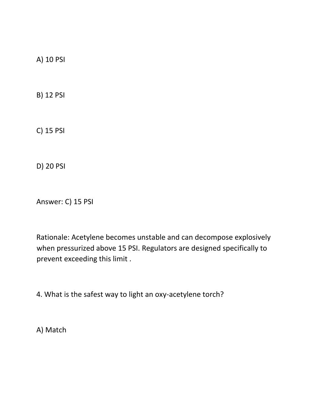 Preview page 3 of Boilermaker Maintenance NCCER Exam Complete Practice Test Bank 300 Exam