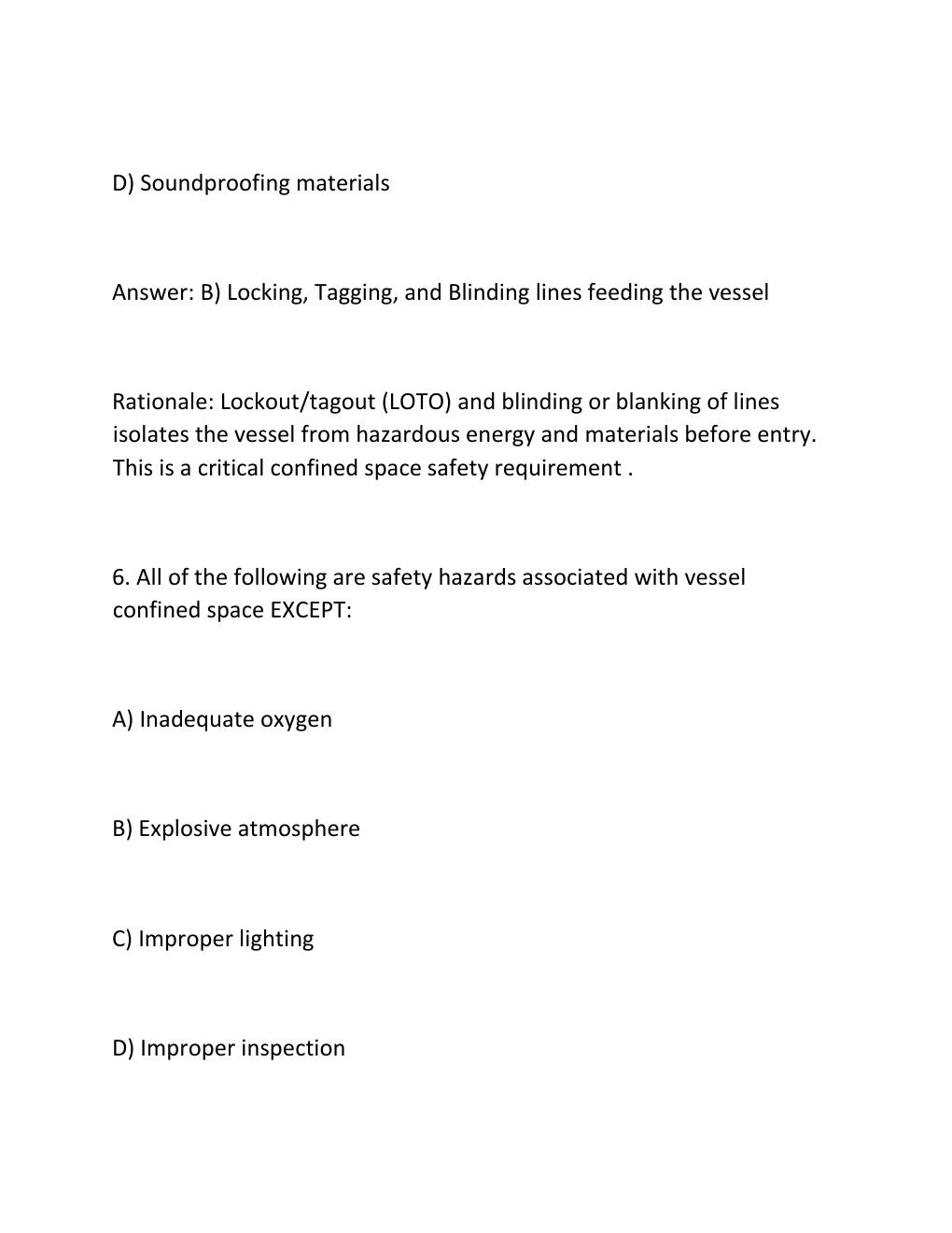 Preview page 5 of Boilermaker Maintenance NCCER Exam Complete Practice Test Bank 300 Exam