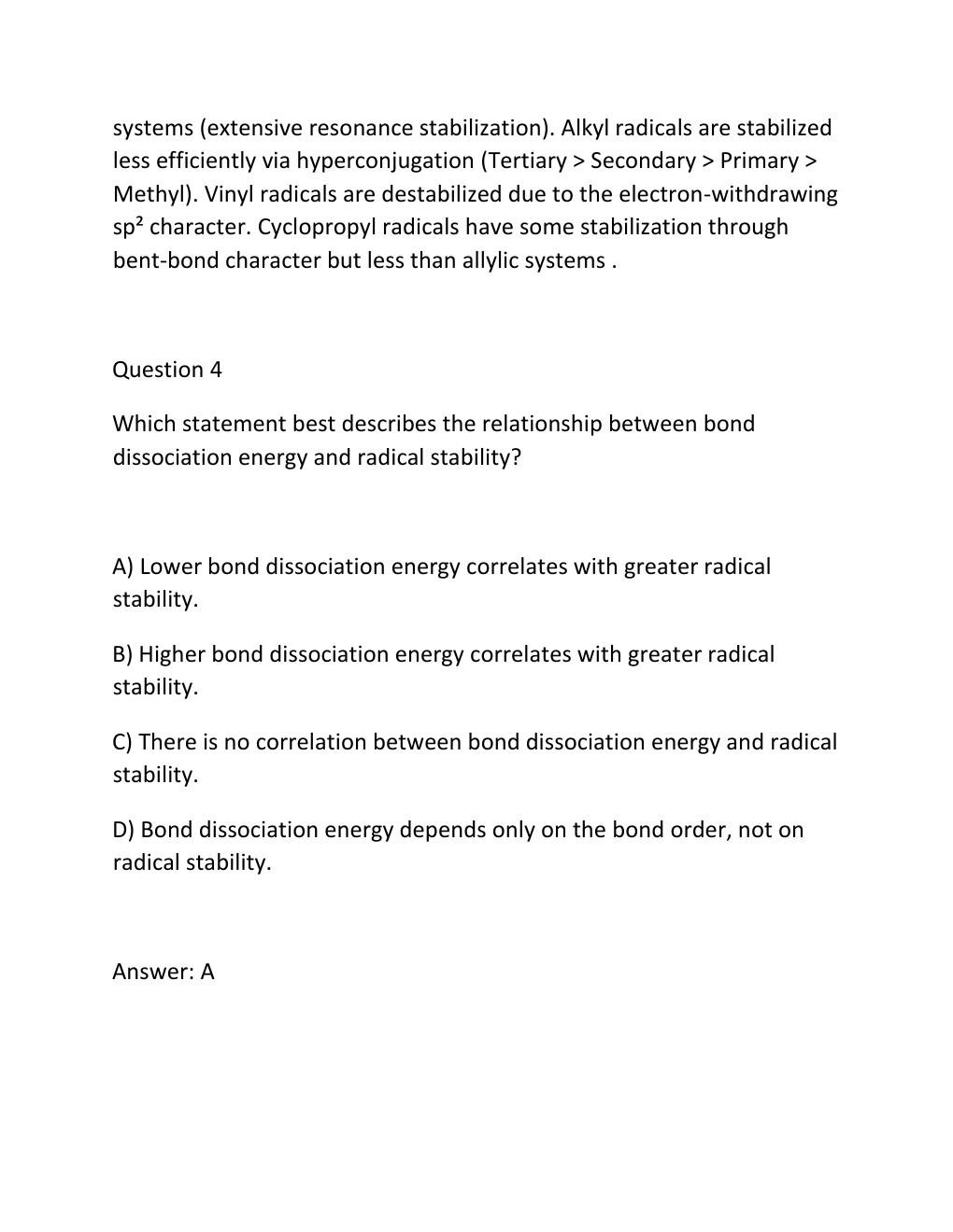 Preview page 4 of COMPLETE TEST BANK Advanced Organic Chemistry Part A Structure and Mechanisms