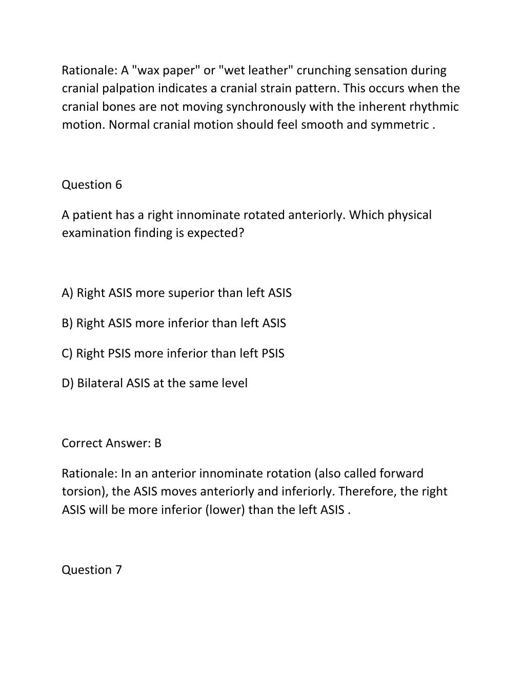 Preview page 5 of COMSAE Phase 1 Form 116 — 200 Practice Questions with Verified Answers & Rationales ...