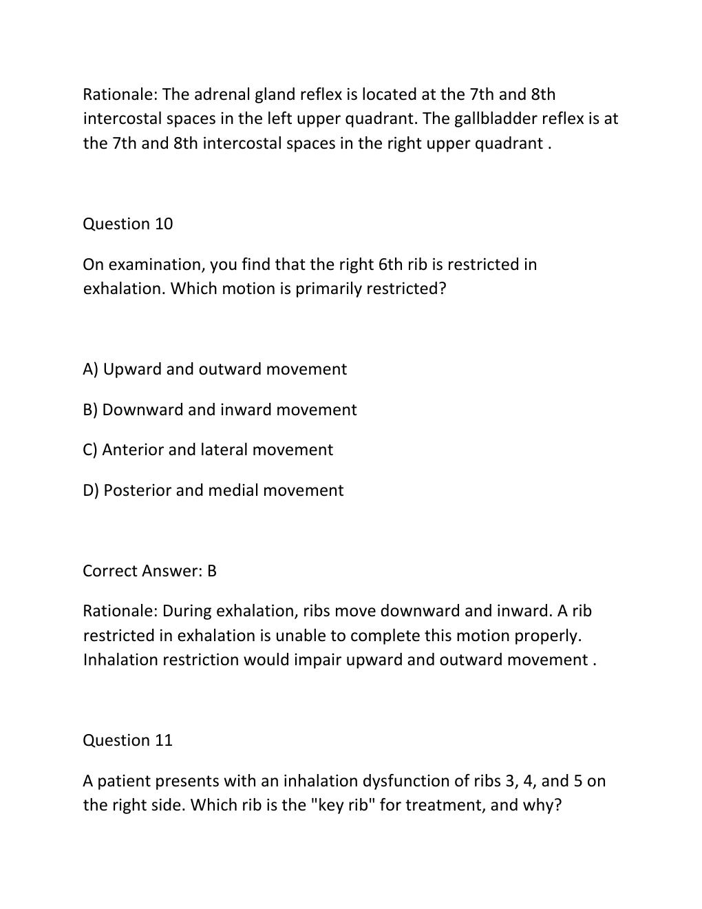 Preview page 8 of COMSAE Phase 1 Form 116 — 200 Practice Questions with Verified Answers & Rationales ...