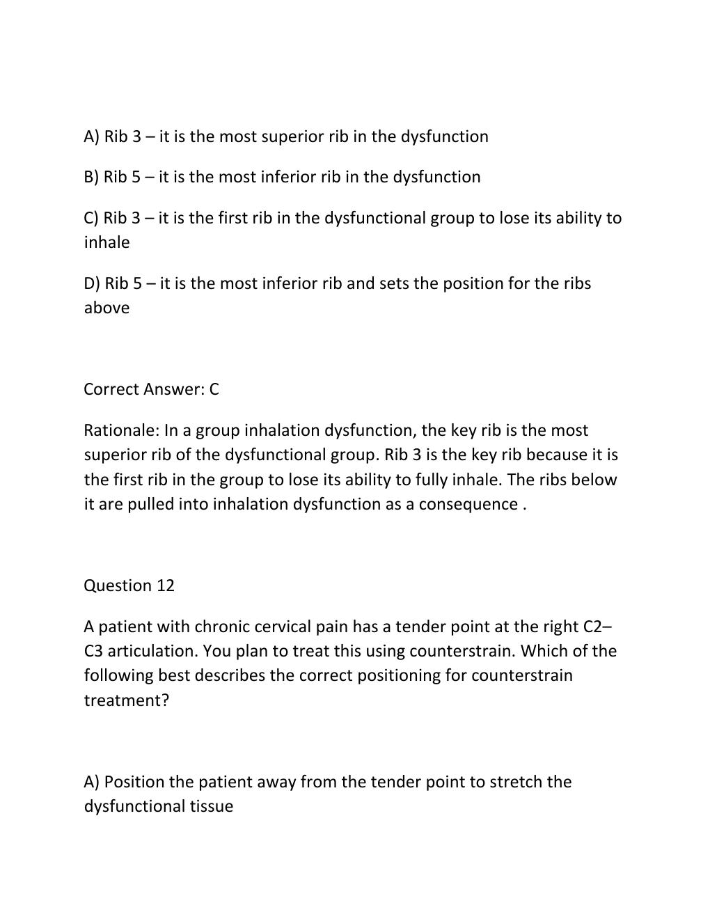 Preview page 9 of COMSAE Phase 1 Form 116 — 200 Practice Questions with Verified Answers & Rationales ...
