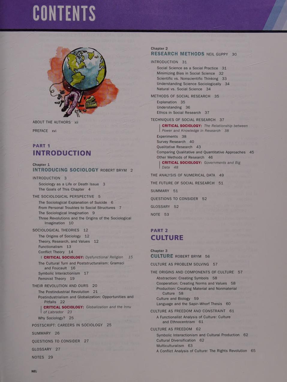 Preview page 6 of New Society 9th Edition By Robert J. Brym