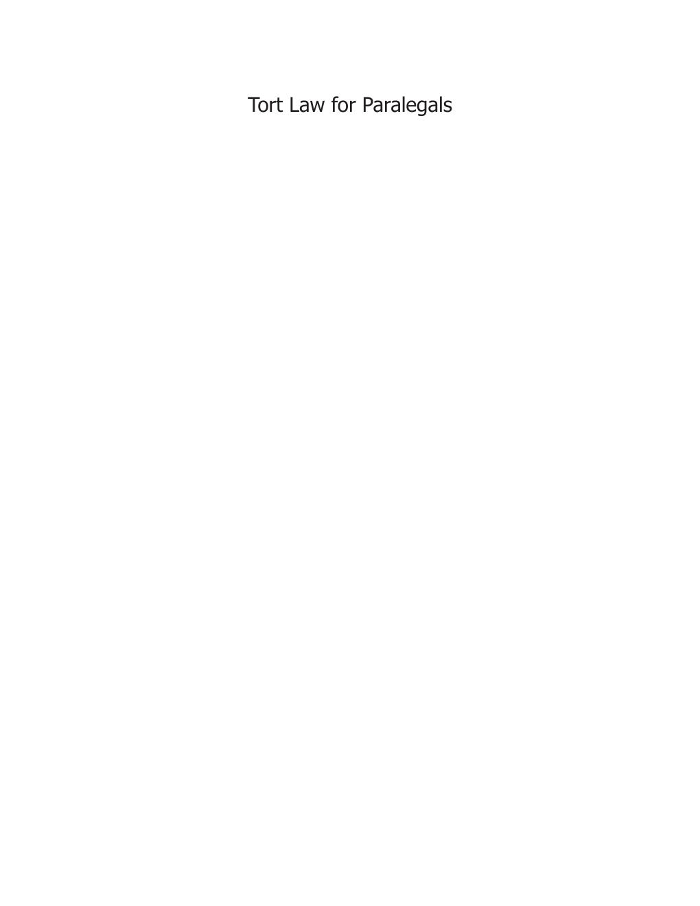 Preview page 2 of Tort Law for Paralegals 8th Neal Bevans  eBook
