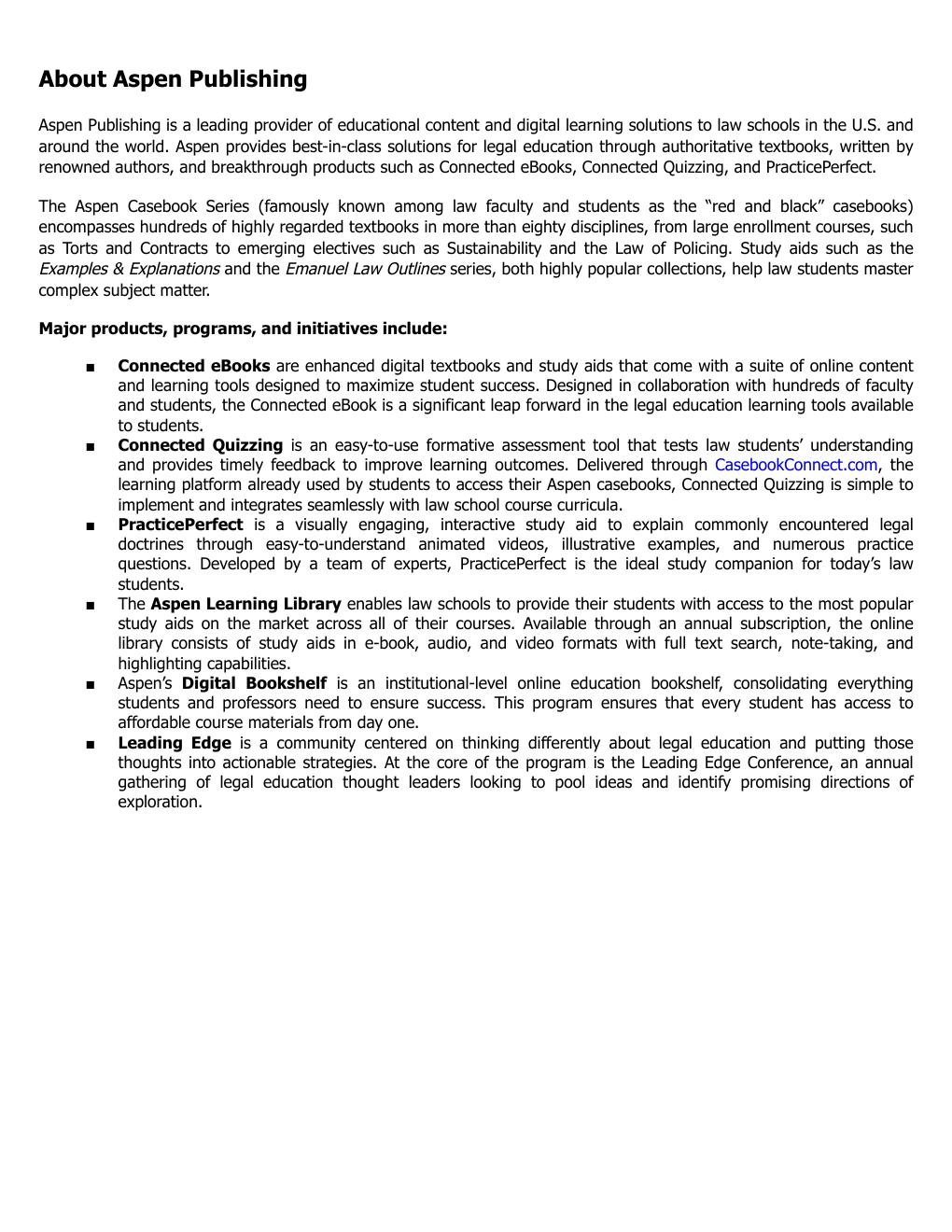 Preview page 5 of Tort Law for Paralegals 8th Neal Bevans  eBook