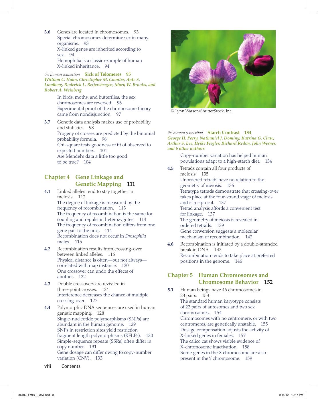 Preview page 9 of Essential Genetics A Genomics Perspect 6th Edition By Daniel Hartl eBook