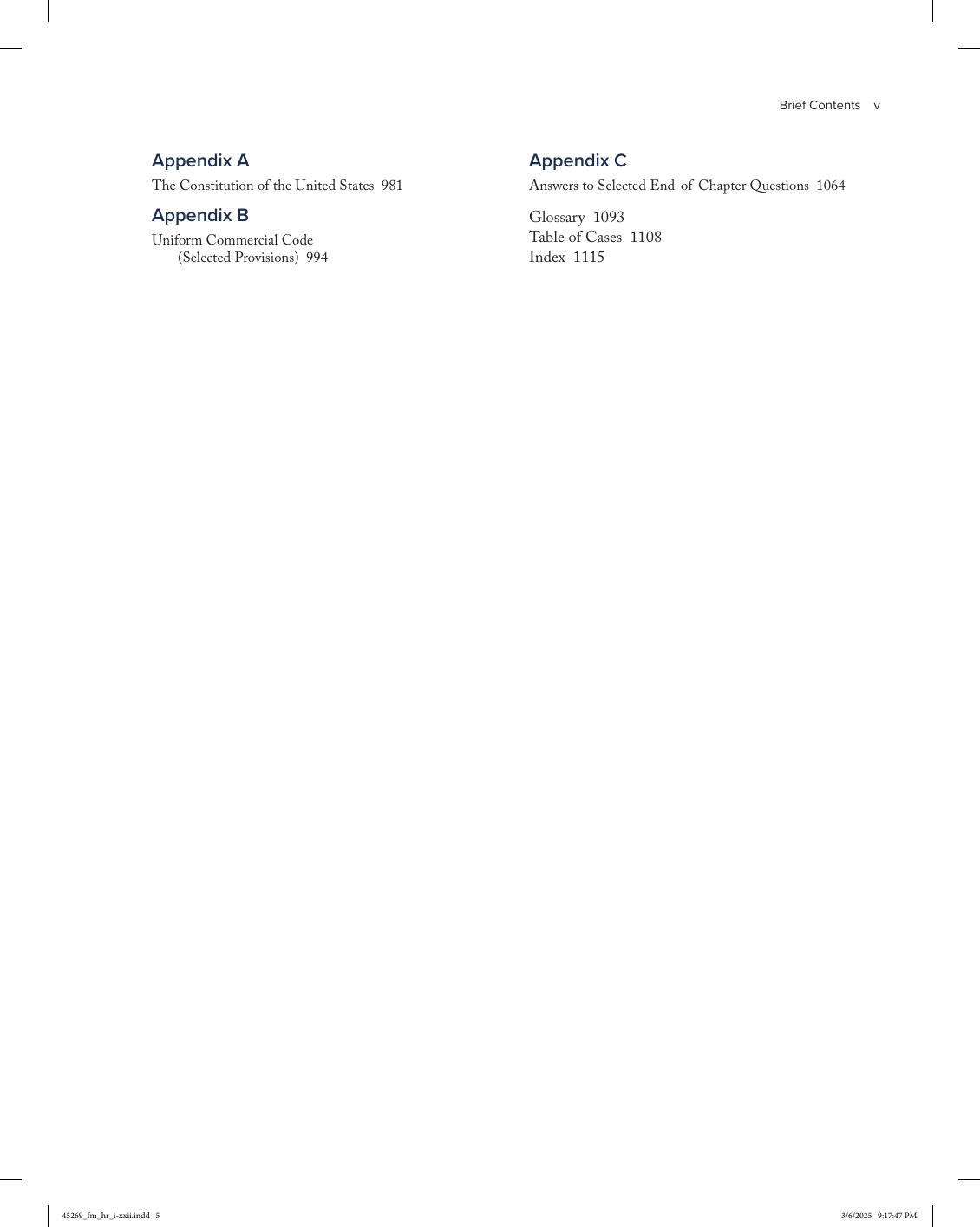 Preview page 6 of Essentials of Business Law 8th Edition By Jeffrey Beatty, Susan Samuelson eBook