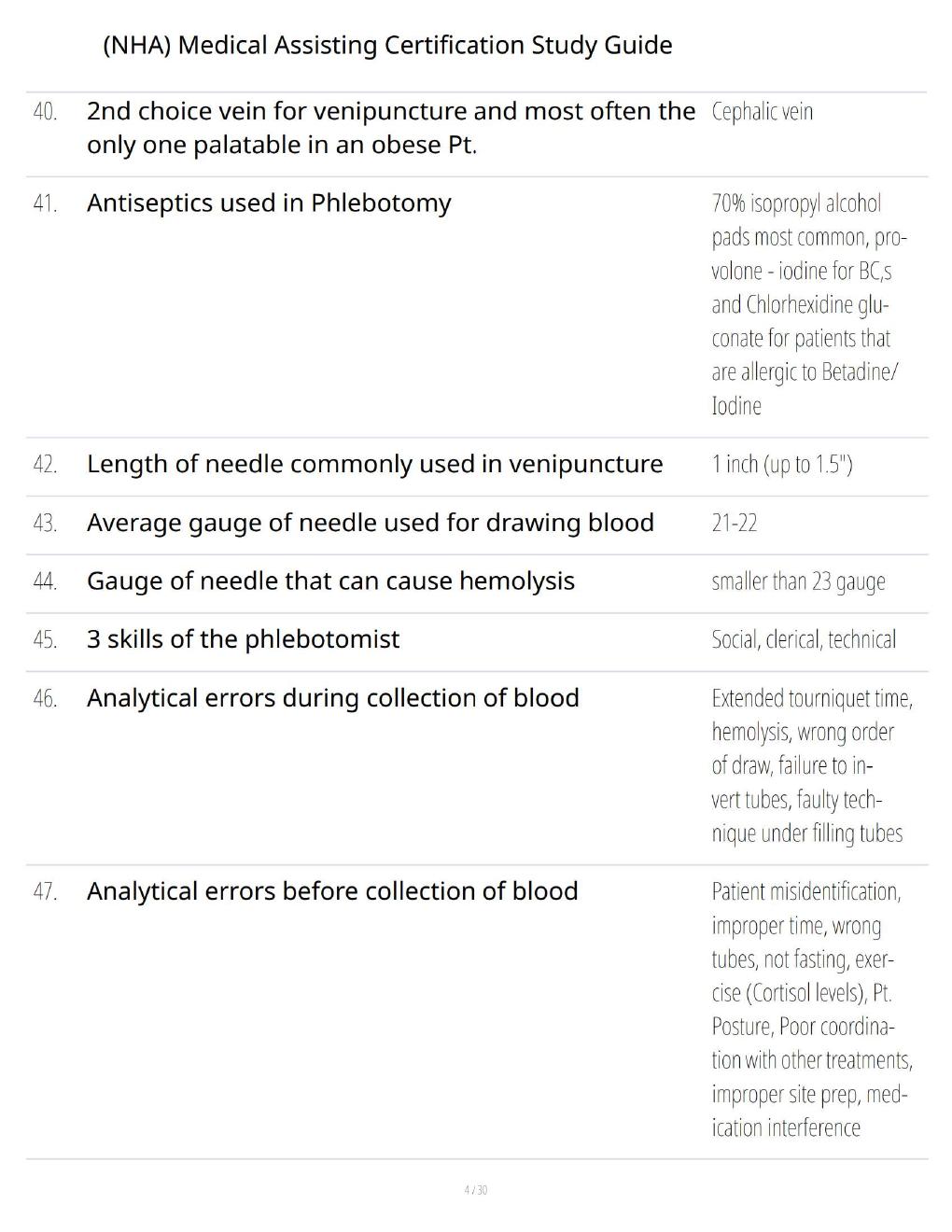 Preview page 4 of NHA Medical Assisting Certification Study Guide – Comprehensive Review, Practice Questions & Exam Preparation